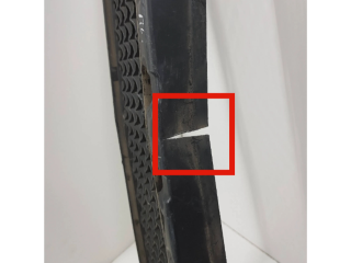 Верхняя решётка Mercedes-Benz ML AMG W166  A1668850065, A1668851265      