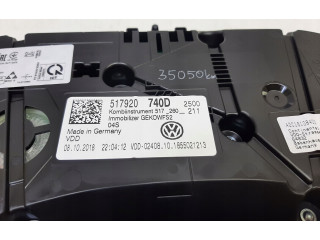 Панель приборов 517920740D, 35050KM Volkswagen Golf Sportsvan