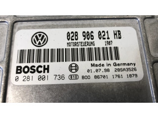 Блок управления двигателя 028906021HB, 0281001736 Ford Galaxy