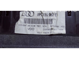 Панель приборов 8P0920982E Audi A3 S3 A3 Sportback 8P