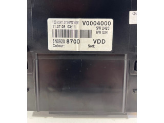 Přístrojová deska Volkswagen Tiguan 2009 5N0920870D, V0004000