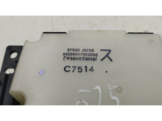 Блок управления климат-контролем 27500JG700, A02000A7502000 Nissan X-Trail T31