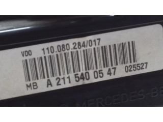 Přístrojová deska  Mercedes-Benz E W211 2004 A2115400547, 88311391  