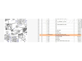 Блок комфорта 5266267 Saab 9-5