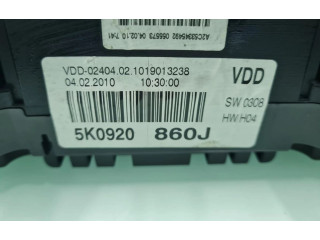 Панель приборов 5K0920860J   Volkswagen Golf VI       