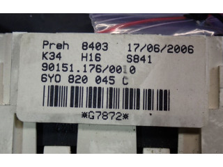 Блок управления климат-контролем 6Y0820045C, 6Y0820045C Skoda Fabia Mk1 (6Y)