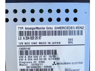 Экран/ дисплей / маленький экран A2048202697, A2048202697 Mercedes-Benz GLK (X204) 2011