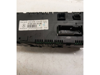 Блок управления климат-контролем A1698300685 Mercedes-Benz A W169
