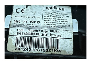 Подушка безопасности водителя 8V51A042B85CA, 0589P1000175 Ford B-MAX