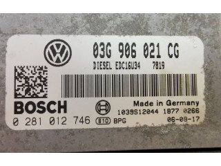 Řídící jednotka 03G906021CG, 1039S12044   Volkswagen Caddy 2005