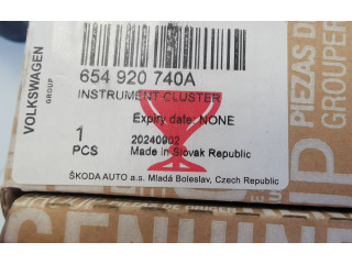 Панель приборов 654920740A, 654920740   Skoda Scala       