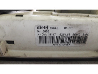 Блок управления климат-контролем B9642   Citroen C4 I