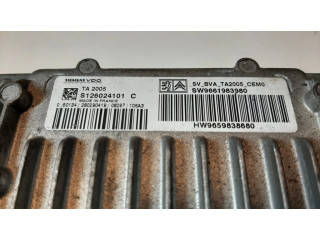 Блок управления коробкой передач S126024101C, SW9661983980   Citroen C3