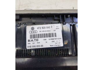 Блок управления климат-контролем 4F2820043P   Audi A6 S6 C6 4F