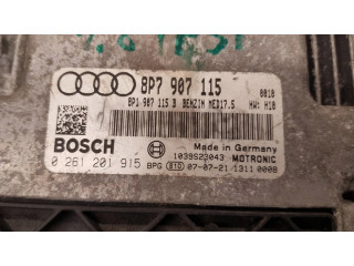 Блок управления двигателя 8P7907115, 8P1907115B   Audi A3 S3 A3 Sportback 8P