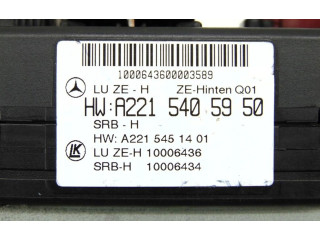 Pojistková skříňka Řídící jednotka BSM Mercede-Benz S W221 2009