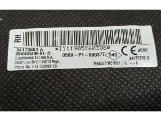 Подушка безопасности в сиденье 985H06871R, 34173804A Dacia Logan II