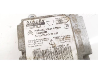 Блок подушек безопасности 9653190880, 603602500 Citroen Berlingo