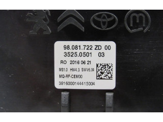 Блок управления климат-контролем 98340416ZD, 98340416ZD Opel Combo E