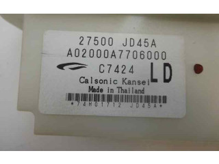 Řídící jednotka 27500JD45A Nissan Qashqai 2007