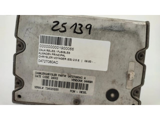 Pojistková skříňka 04727080AC Chrysler Grand Voyager II 1989