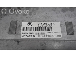 Блок управления двигателя 047906033A Skoda Fabia Mk1 (6Y)