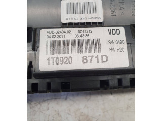Панель приборов 1T0920871D, 1119012212   Volkswagen Touran II       