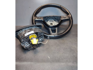 Руль Skoda Superb B8 (3V)  2015 - 2024 года 3V0880201F, 3V0419091L      