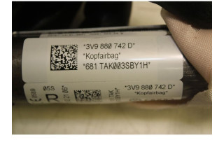 Боковая подушка безопасности 3V9880742D Skoda Superb B8 (3V)