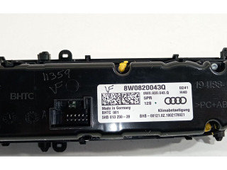 Блок управления климат-контролем 8W0820043Q Audi A5