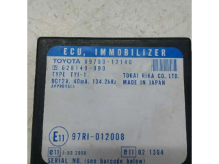 Řídící jednotka 8978012140, MODULOELECTRONICO Toyota Corolla E120 E130