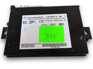 Блок комфорта S316, A2479002216   Mercedes-Benz GLB x247   