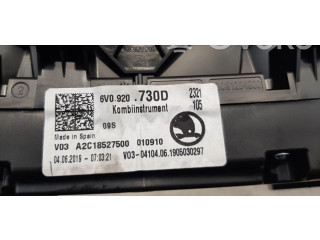 Панель приборов 6V0920730D Skoda Fabia Mk3 (NJ)