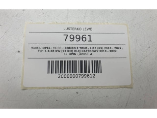 Зеркало электрическое Opel Combo E 2018 - года