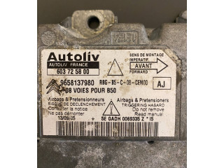 Блок подушек безопасности 603725800, 9658137980 Citroen C4 I