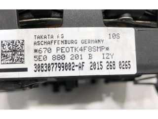 Подушка безопасности водителя 5E0880201B Skoda Octavia Mk3 (5E)