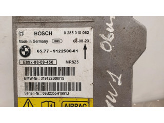 Блок подушек безопасности 9122500, 0285010062 BMW 1 E81 E87