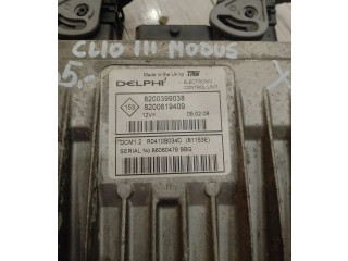 Блок управления двигателем Блок управления 8200399038   Renault Clio III