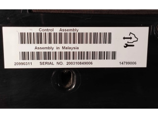 Блок управления климат-контролем 20990311, 14799006   Chevrolet Camaro