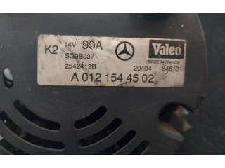 Генератор A0121544502 Mercedes-Benz A W168