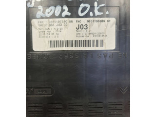 Блок комфорта 9651196880, 9651197580 Peugeot 307