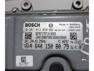 Řídící jednotka A6401508079, 0281013030 Mercedes-Benz A W169 2008