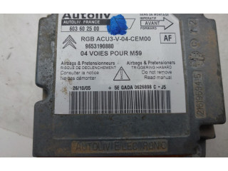 Блок подушек безопасности 9653190880 Citroen Berlingo
