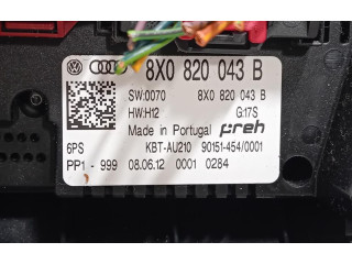 Блок управления климат-контролем 8X0820043B, 8X0820043B   Audi A1