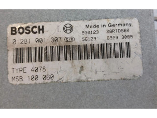 Блок управления двигателя 0281001307, MSB100060 Rover 600