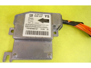 Блок подушек безопасности 13203620, 13203620YS Opel Meriva A