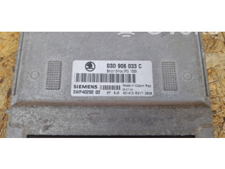 Блок управления 03D906033C   Skoda Fabia Mk1 (6Y)