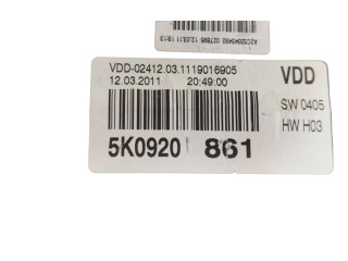 Панель приборов 5K0920861, A2C53392528   Volkswagen Golf VI       