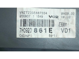 Přístrojová deska Volkswagen Transporter - Caravelle T5 2007 7H0920861E, VWZ7Z005887554