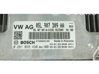 Блок управления двигателем Блок управления 05L907309AA   Skoda Octavia Mk4